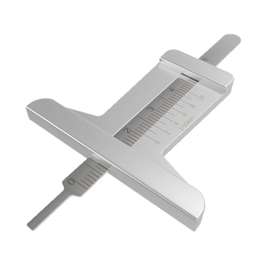 

Точный измеритель глубины протектора шин из нержавеющей стали с выдвижным металлическим зондом для проверки износа автомобильных шин