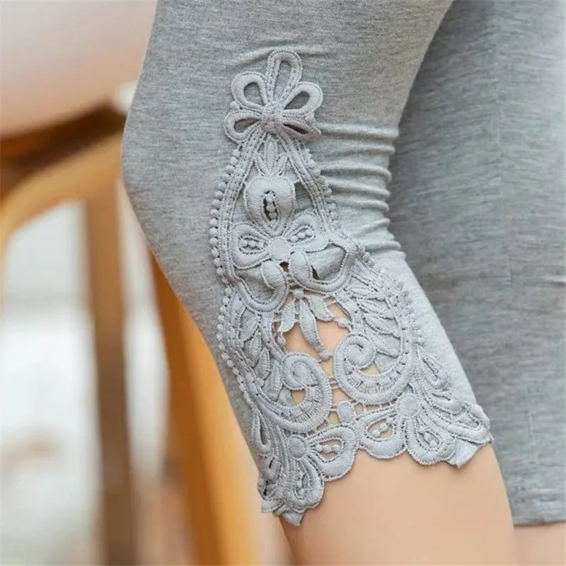 Леггинсы женские летние из модала и хлопка, батальных размеров, размеры 6XL/5XL