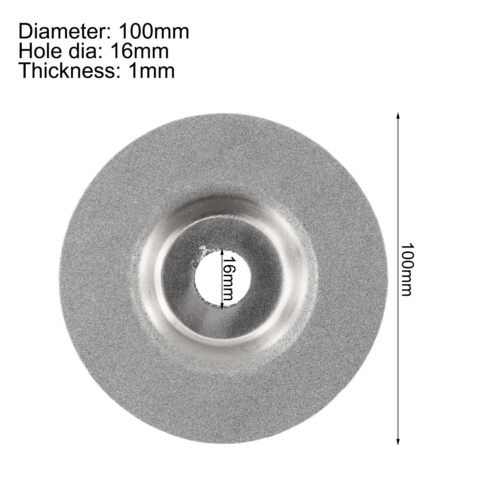 High Hardness Practical Grinding Disc Diamond Metalworking Rotary Supplies Tool 100mm Abrasive Tools For Glass