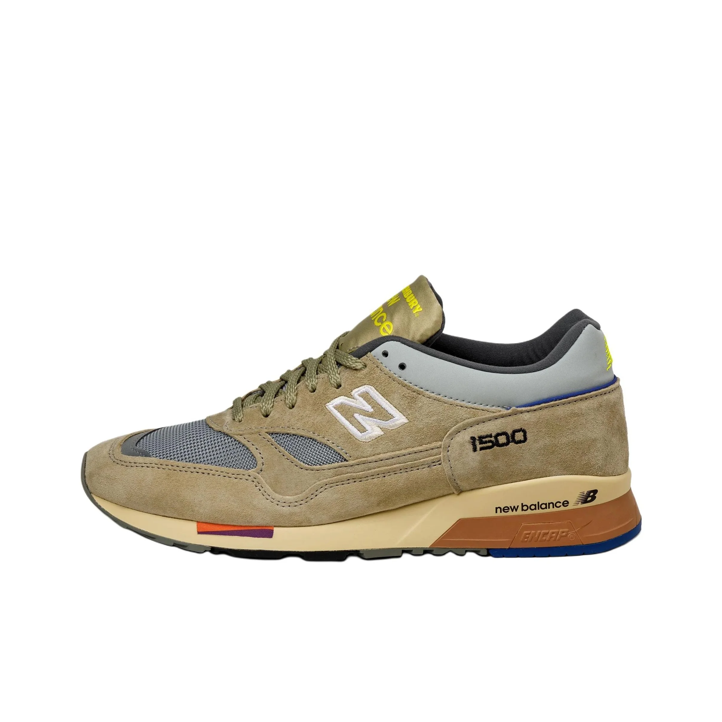 

Кроссовки Salehe Bembury x New Balance NB 1500 V1, износостойкие, низкие, повседневные, унисекс, коричнево-серые U1500SB