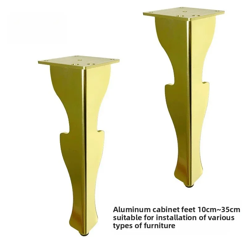 Adjustable Aluminum Alloy Bathroom Cabinet Legs, Bathroom Support Legs, Rust Proof Cabinet Legs Coffee Table Legs