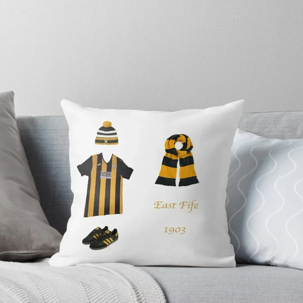 

East Fife fc Throw Pillow Decorative Cushions For Luxury Sofa Christmas Pillow Cases Custom Cushion Luxury Sofa Cushions pillow