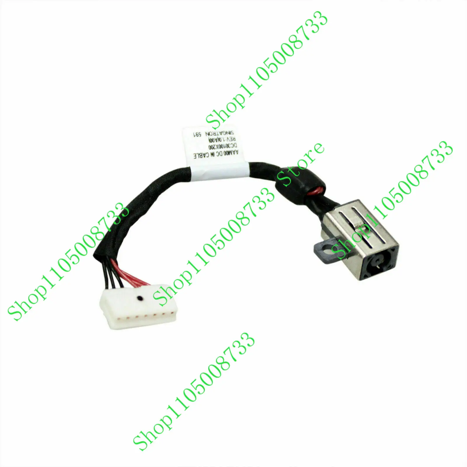 

Разъем постоянного тока PJS для ноутбука Dell Precision 5520 P56F001, разъем для зарядки 64TM0