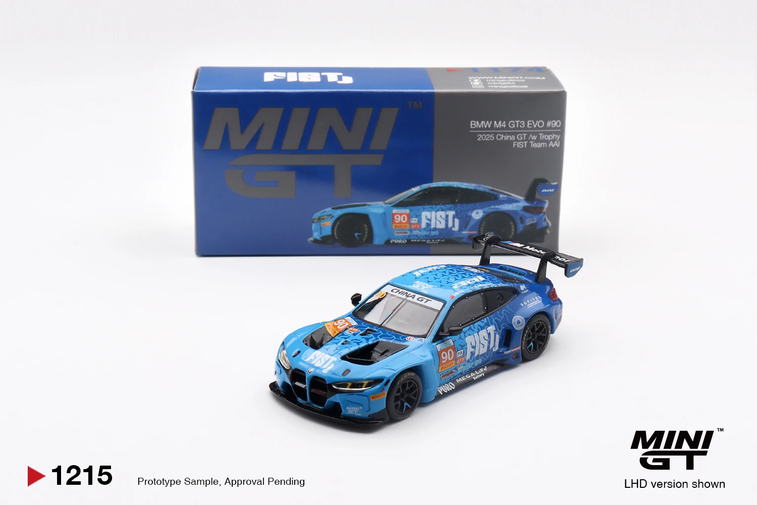 Pré-venda para MINIGT GT3 M4 Carrera Lancia Supra MP4 DB5 190E Carro Modelo Diecast