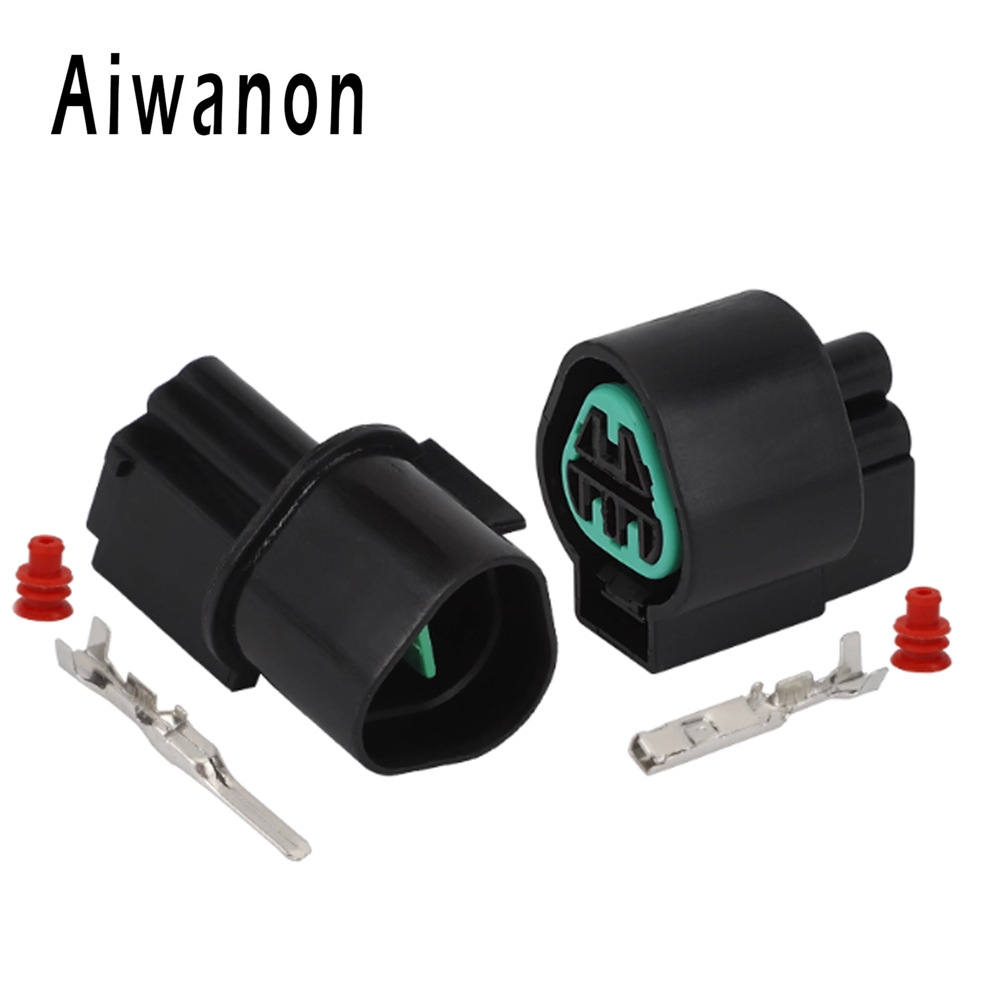 

1 Set 3 Pin Auto Headlight Sensor Electrical Cable Connector Waterproof Female Male Plug For KIA Hyundai PB621-03020 PB625-03027