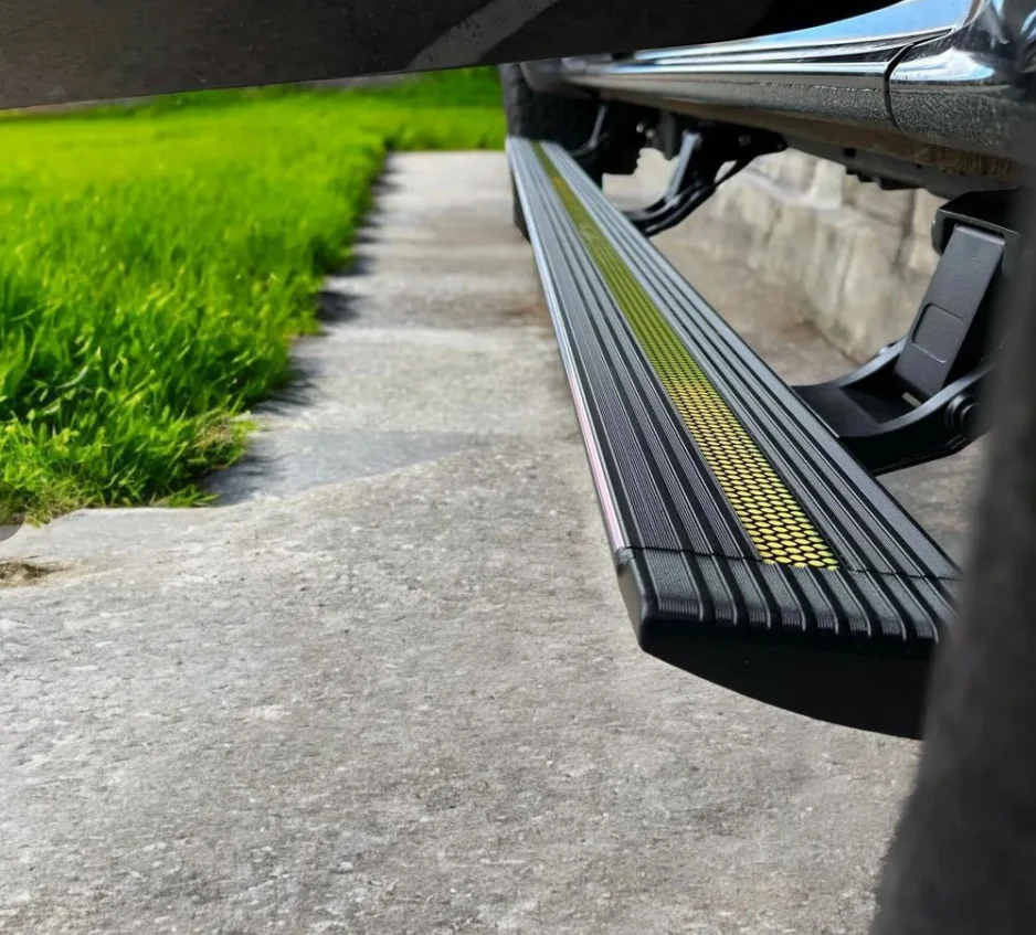 

Modification Electric Running Boards for Ford Ranger Land Rover Electric Side Step With Led