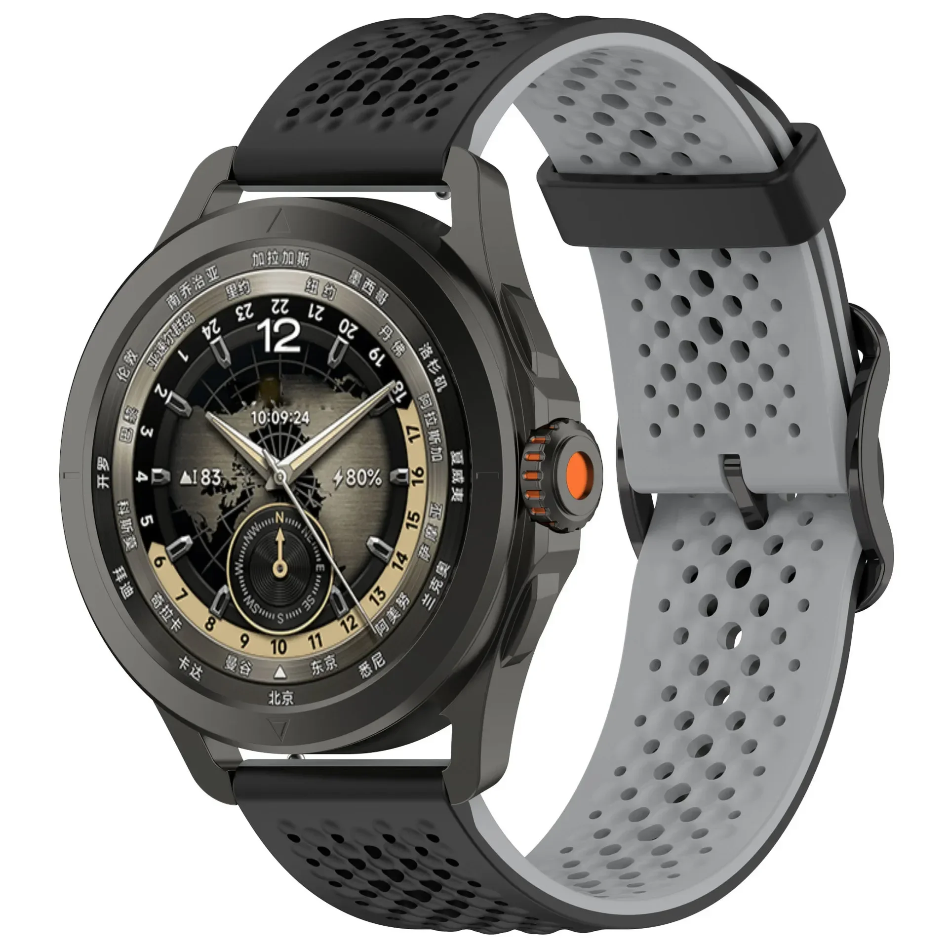 22 مللي متر 20 مللي متر سيليكون الفرقة ل Xiaomi ساعة S4 S3 S2 اللون سوار معصمه هواوي ساعة 4/GT5-4-3 برو غالاكسي ساعة 4/5/6/7 حزام