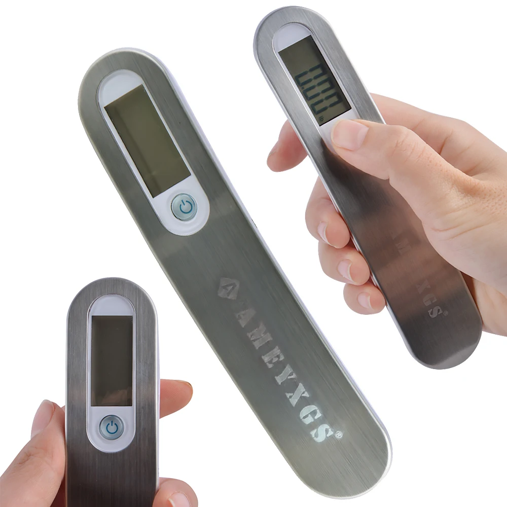 

110lbs Archery Bow Scale Digital Dynamometer Multifunctional Portable Weighing Device Measuring Peak Instrument Test Tool