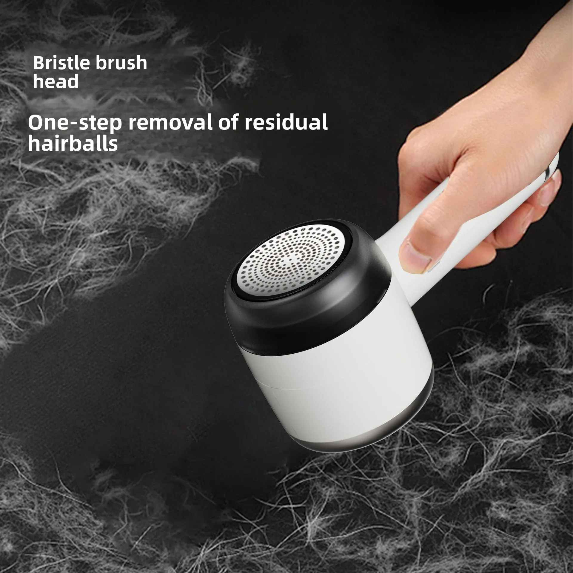 LED Display 3-in-1 Fabric Shaver Rechargeable Lint Remover 6-Blade for Clothes Sweater Care