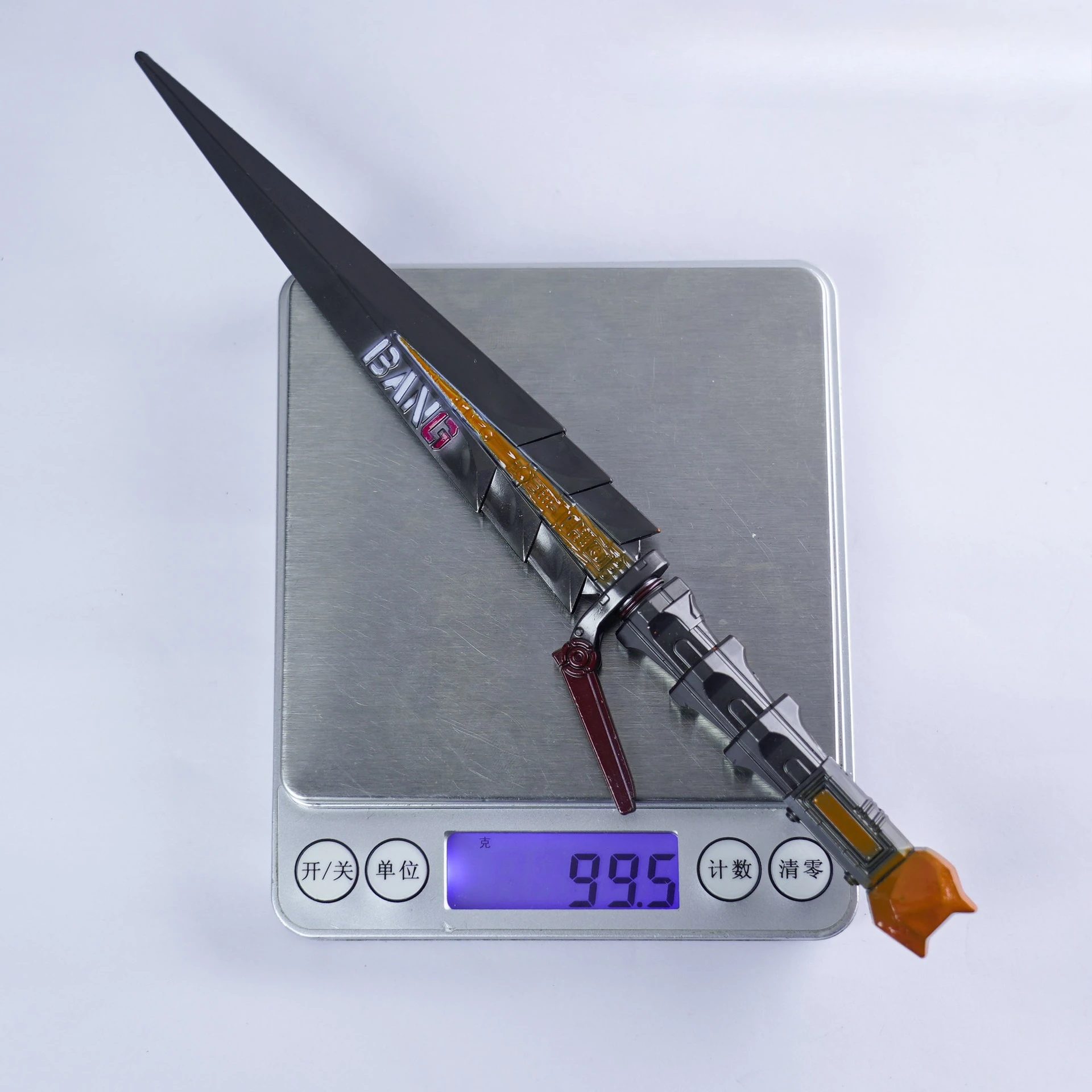 22cm/8.66in Delta Force Game Peripherals Data Flying Knife Weapons Model Desktop Display Ornaments Collection Birthday Gift Toy