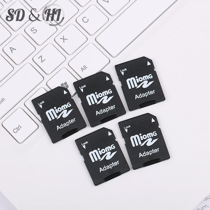 

Адаптер для карт памяти Micro SD Trans Flash TF-SD HC, черный, 5 шт.