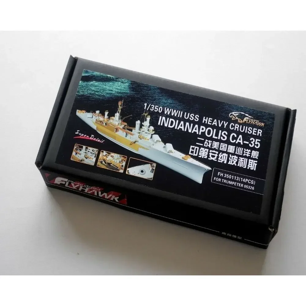 Flyhawk FH350113 1/350 WWII USS Heavy Cruiser Indianapolis CA-35 Detaili Set - Upgrade Detail Set