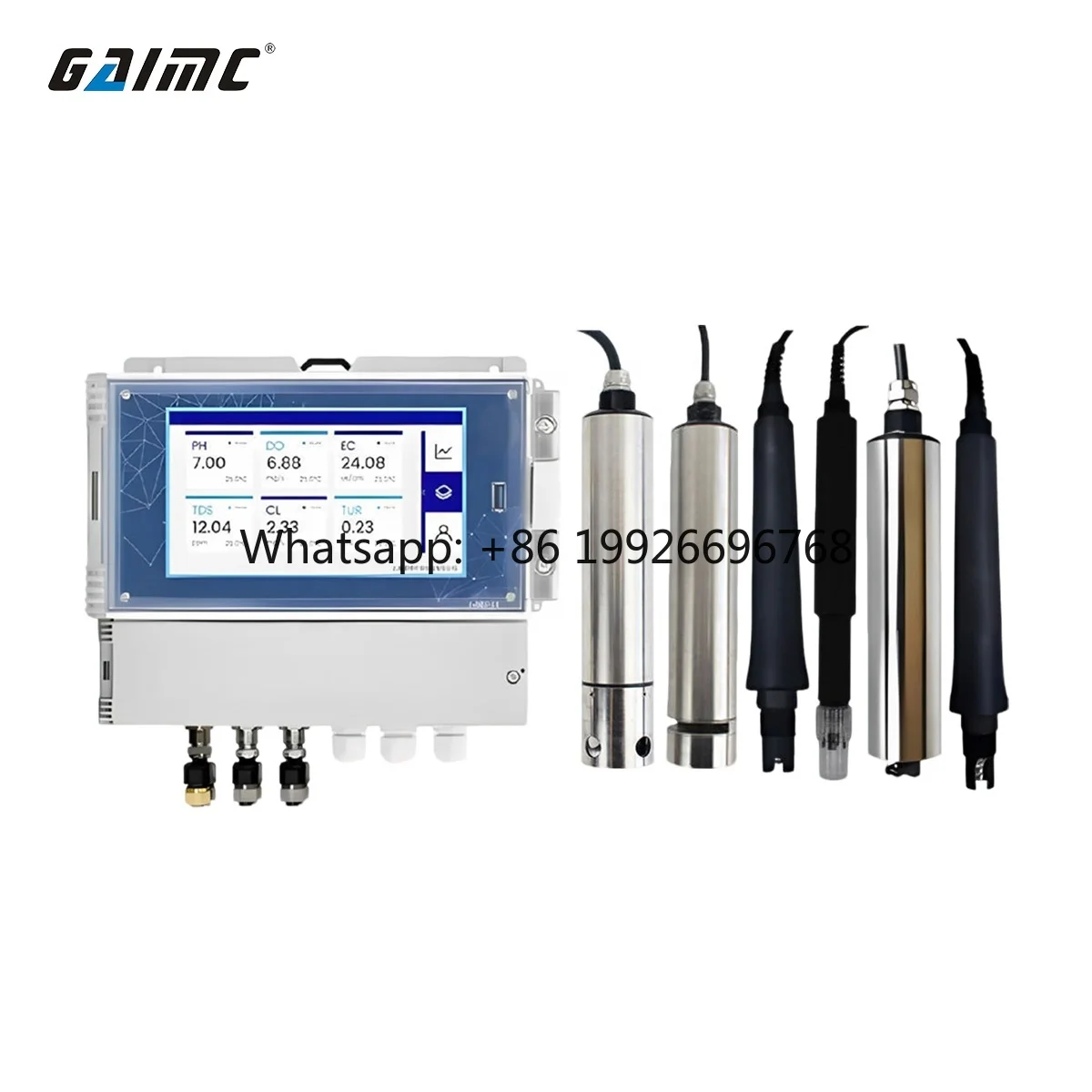 GWQ-MP200 pH ORP TDS Dissolved Oxygen Ozone Salinity Turbidity Suspended Solids Online Multi-Water Quality Analyzer
