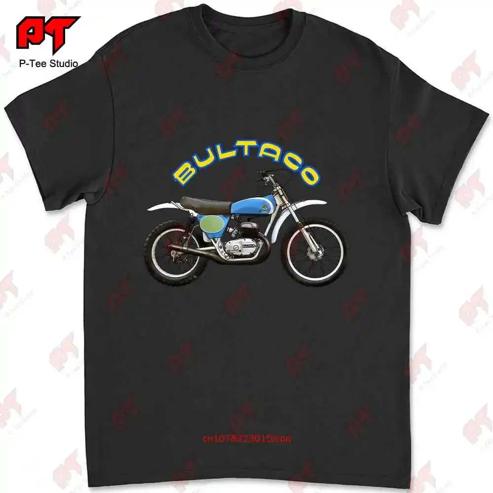 

Bultaco Motorcycle T-shirt QPW3