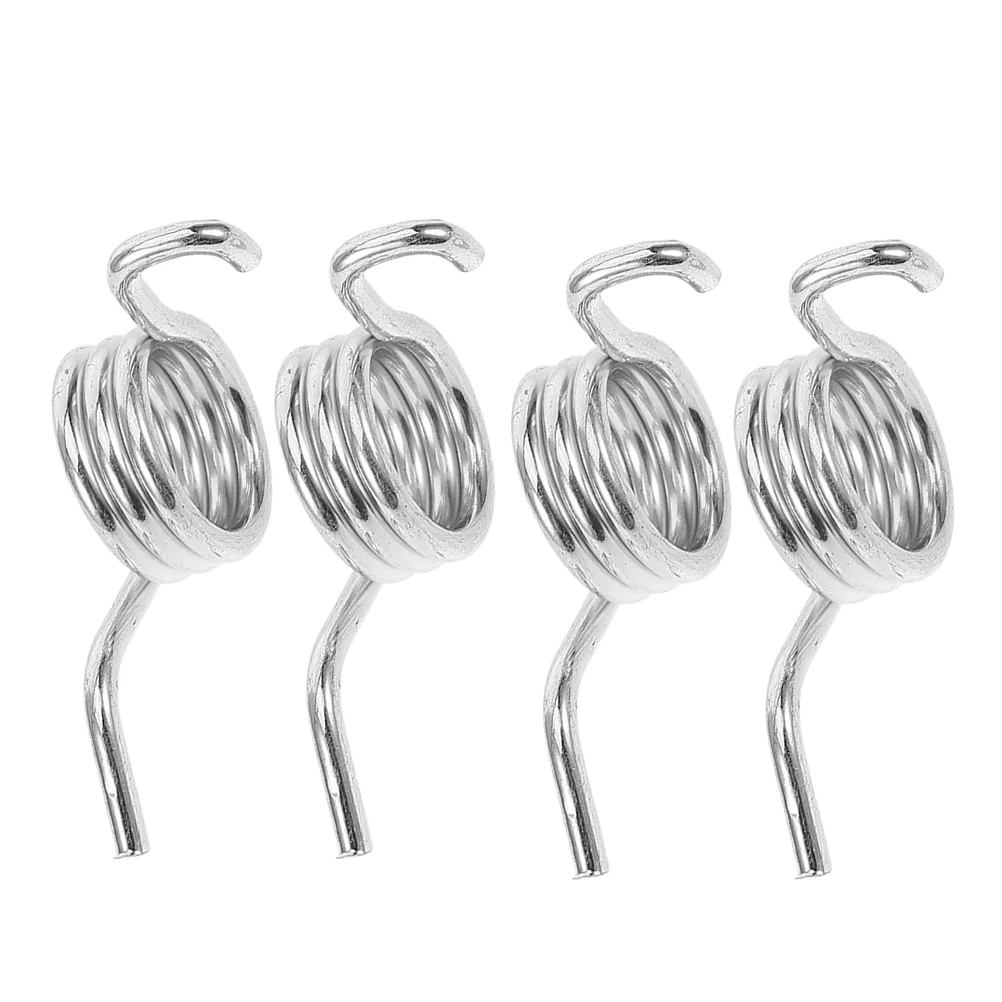 

4 Pcs Pedal Screw Pin Brake Spring Kit Return Foot Peg Springs Replacement Aluminum Alloy