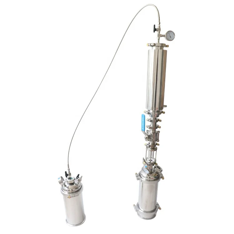 Wholesale High Quality 1lb Closed Loop Extractor with Solvent Tank and Collection Pot