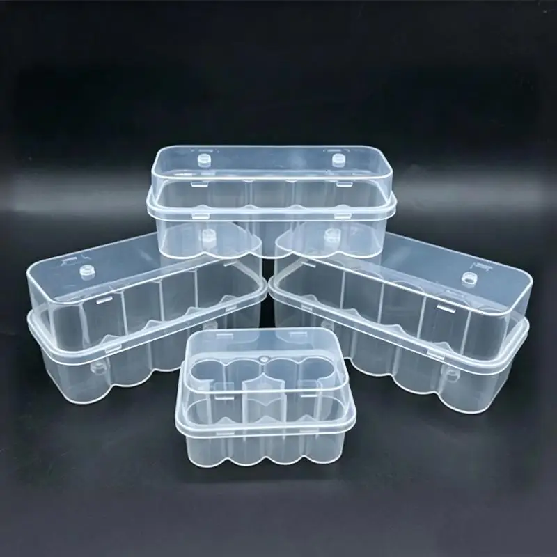 3/5/7/10ml Medizinflaschen-Aufbewahrungsbox Transparente Kunststoff-Fläschchen-Organizer Aufbewahrungskoffer Medikamenten-Dispensierboxen – Detail 4