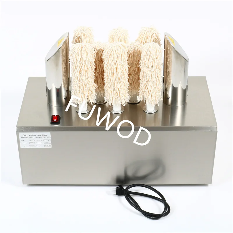 

Автоматическая электрическая машина для мойки стаканов с восемью головками, оборудование для чистки стекла по заводской цене