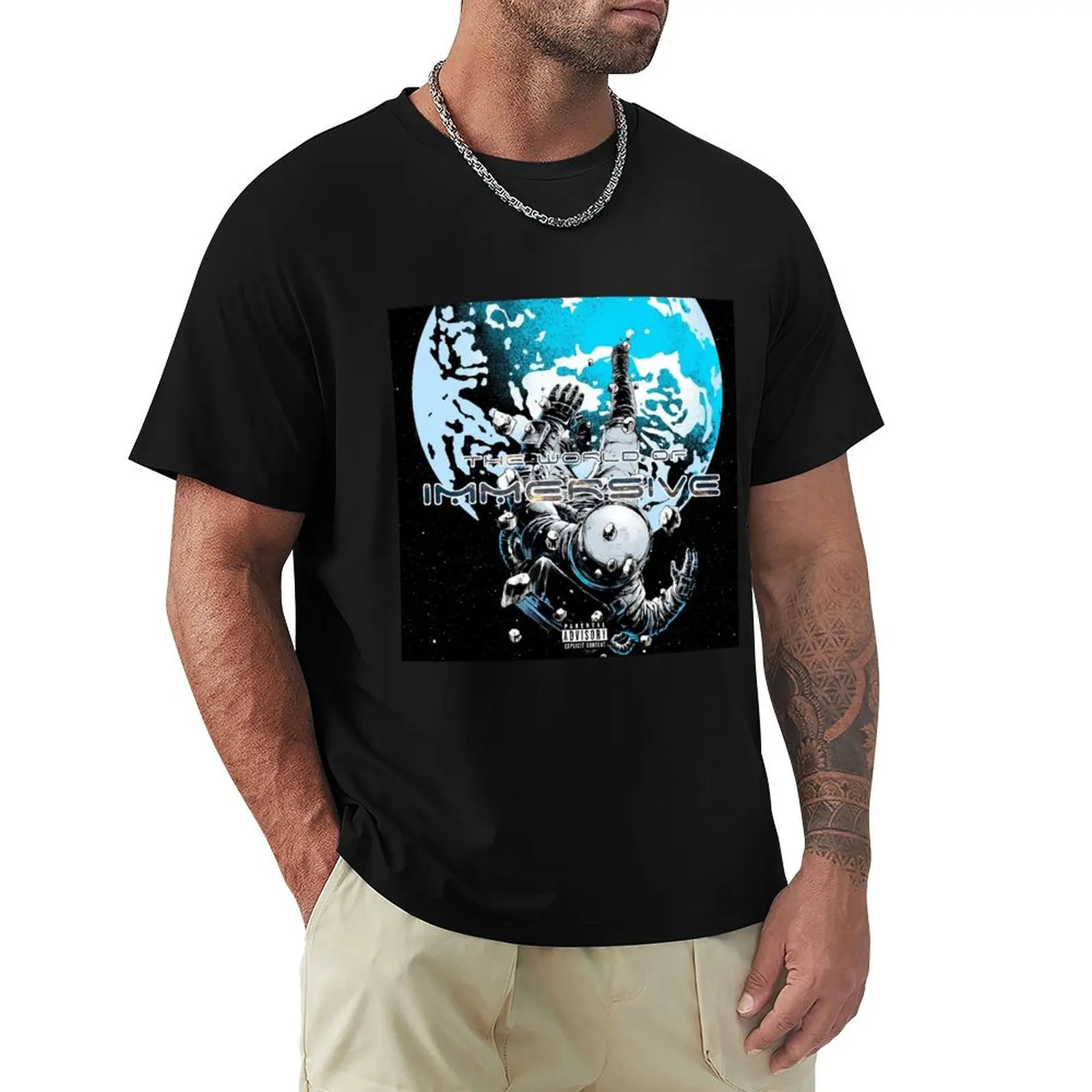 The World of Immersive T-Shirt man t shirt oversized graphic tee anime figures fruit of the loom mens t shirts