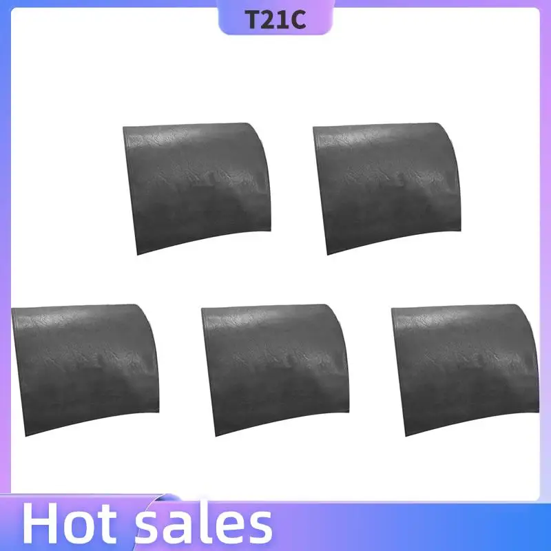 

T21C 5X Non-Slip Faux Leather Headrest Protector For Recliner Chair,Headrest Cover For Furniture Slipcovers Cover Black