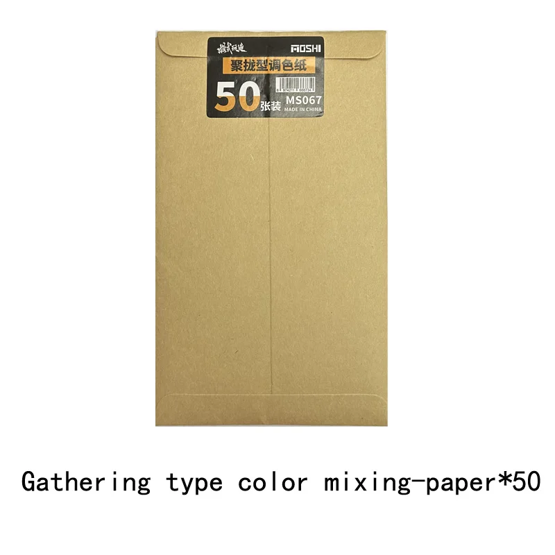 Wet Tray Color Palette Spare Paper Water Conductive-paper Gathering Type Color Mixing-paper