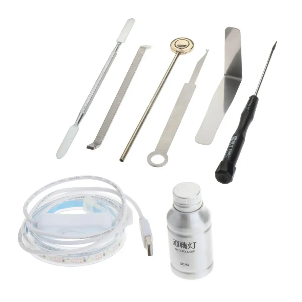 Air Leak Detection LED Light for Flute and Saxophone Replacement Strip for Woodwind Repair