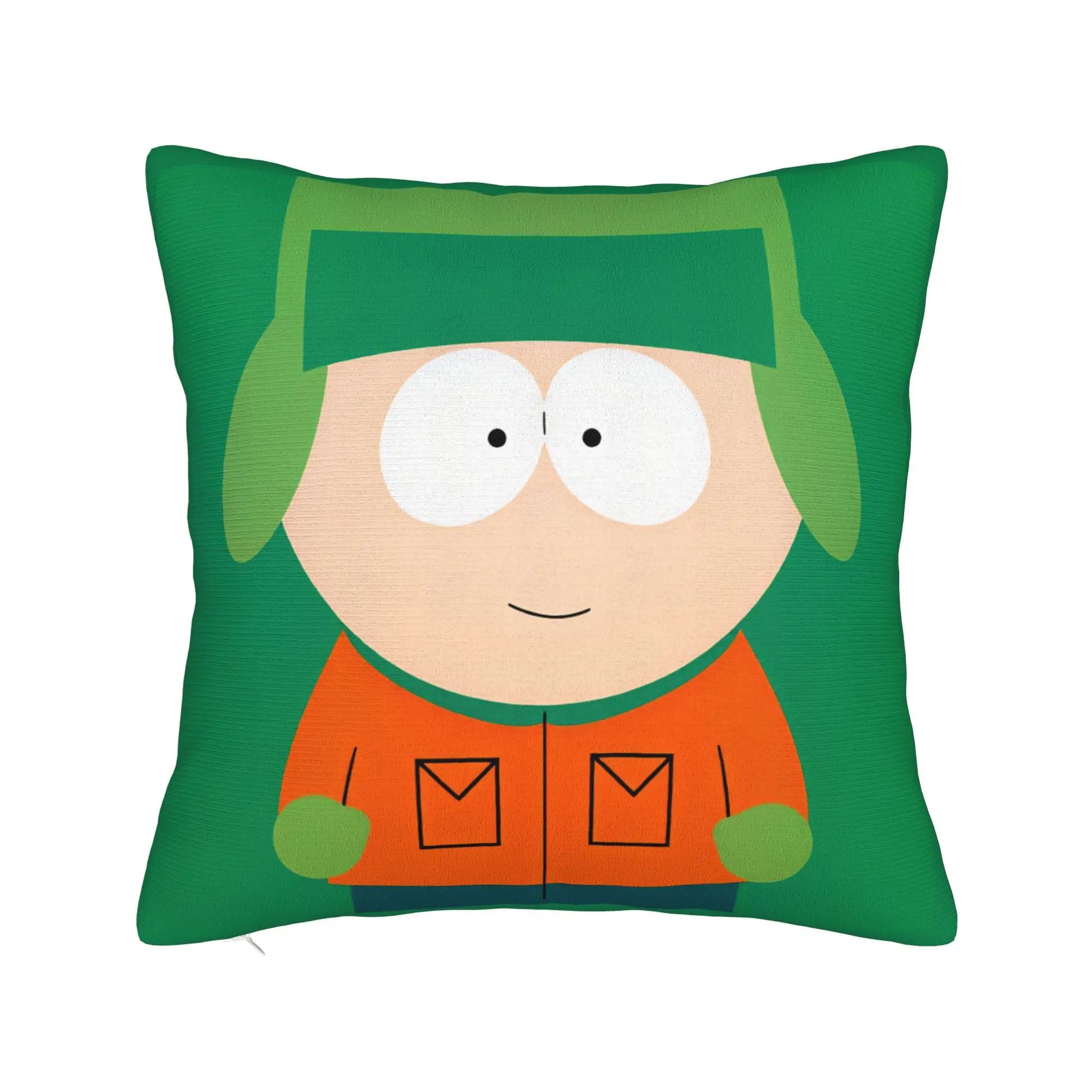 S-south Anime P-park  Pillow Cover  Graphic Cushion Cover Novelty Pillow Case For Chair Sofa Home Decor