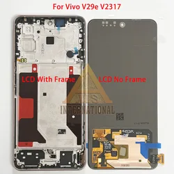 AMOLED Original For Vivo V29 5G V2250 LCD V30 V2318 V30E V2339 V30 Pro V2319 V30 SE Screen For Vivo V29 Pro V2251 V29e Frame