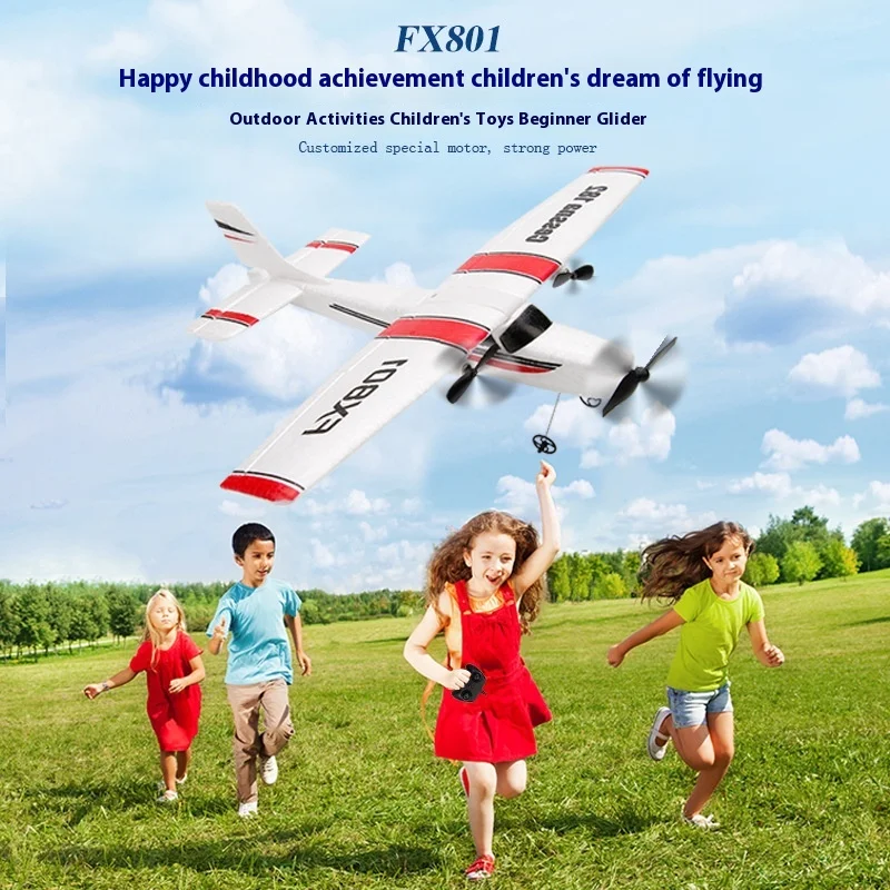 Controle Remoto Planador 182 Aeronaves de Asa Fixa, Modelo Montado Infantil, Avião do Brinquedo, 2.4g