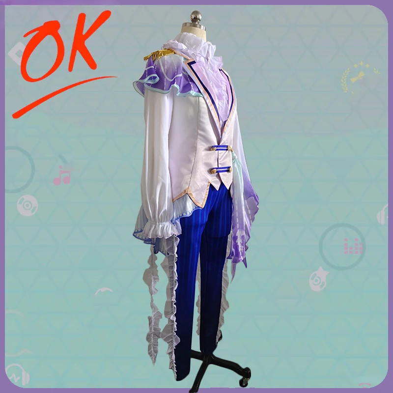 Game Project Sekai Colorful Stage Jellyfish Kamishiro Rui Cosplay Costume Halloween Uniforms Suits Coat Shirt Pants Custom Made