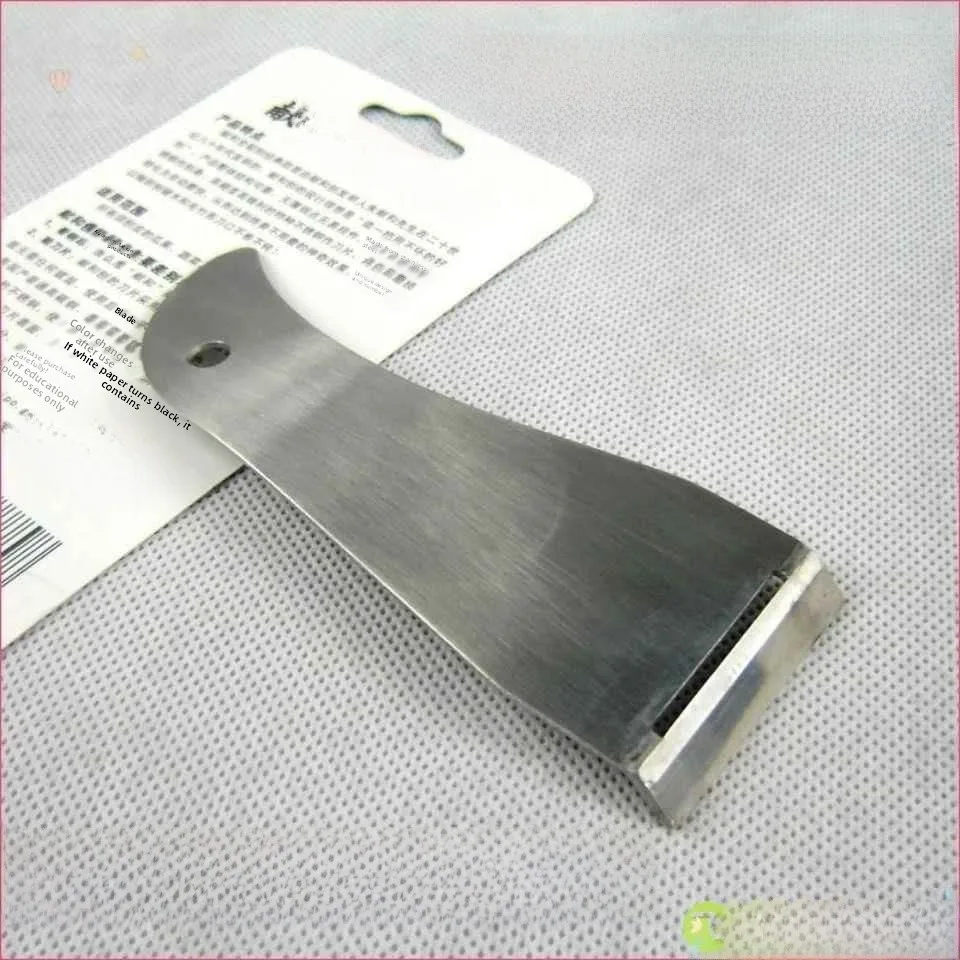 Stainless Steel Kitchen Peeler for Ginger Garlic Potato Skin Remover Restaurant Grade Fruit And Vegetable Scraper Tool