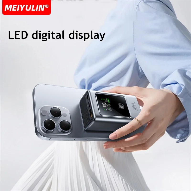 Mini 10000mAh Power Bank Portable Fast Charging USB C 22.5W External Spare Battery PD20W Powerbank For iPhone Samsung Xiaomi