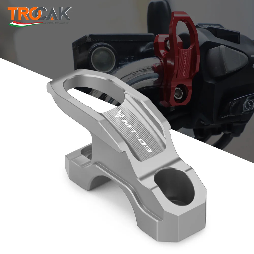 2026 For Yamaha MT-09 MT 09 MT09 2023 2024 Accessories Motorcycle Helmet Hook Brake Pump Clutch CNC Half Cover Side Storage Hook