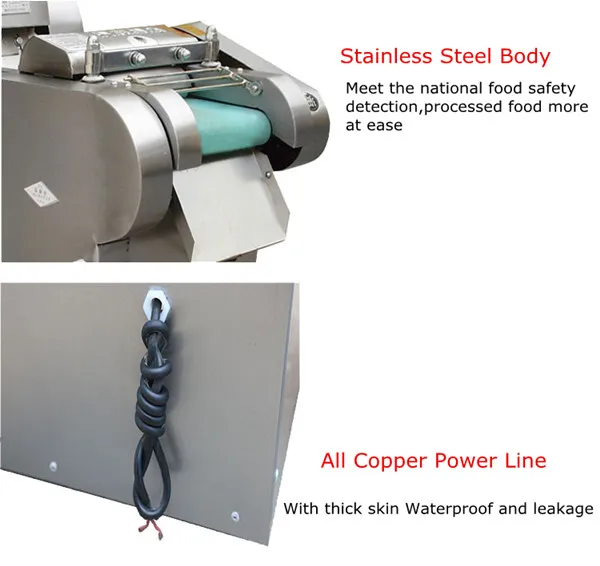 Автоматическая коммерческая измельчитель фруктов и овощей из нержавеющей стали