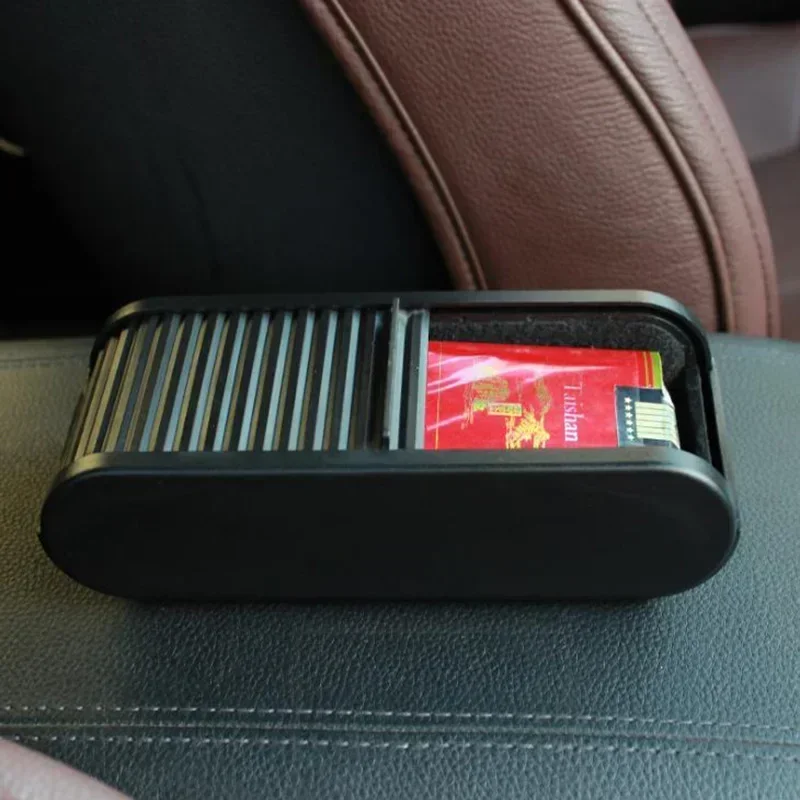 New Car Storage Organizer Container Box Universal Cigarette Coins Mobile Phone Card Holder Flexible Cover