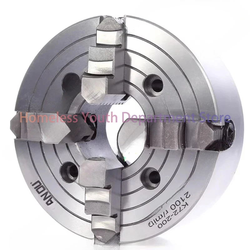 ظرف أحادي الفك بأربعة فك K72 80 100 125 160 200 250 لمخارط التحكم العددي #3