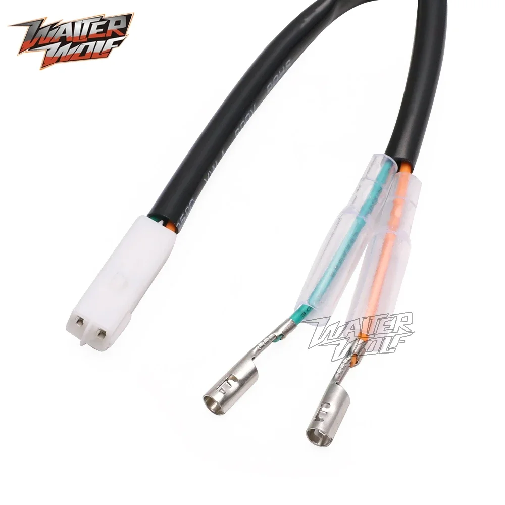 For Kawasaki Z1000 Z800 Z750 Z650 Z400 Turn Signal Light Wire Adapter License Plate Lamp Wiring Plug Connector NINJA 300 400 125