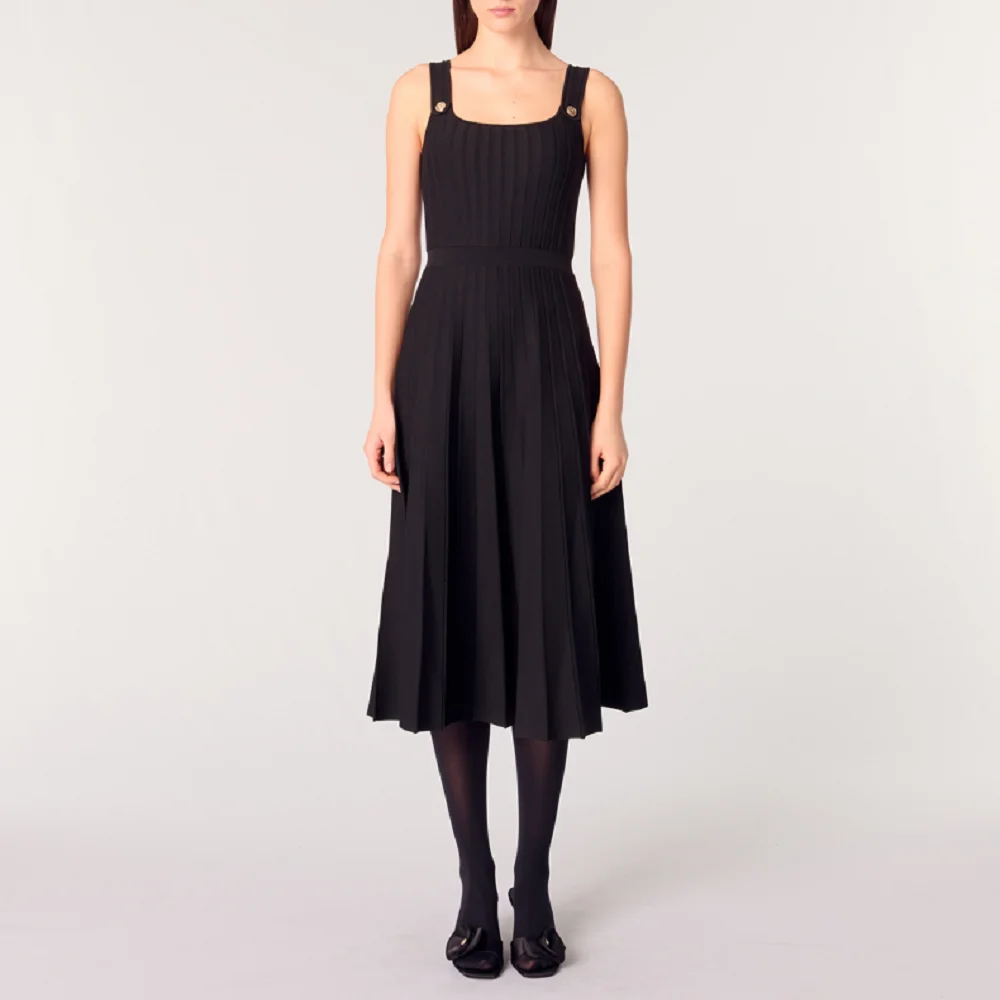 

traf 2025 woman suspenders dress knitted elastic corset tight women's dress y2k clothes New fashion swing tube top skirt