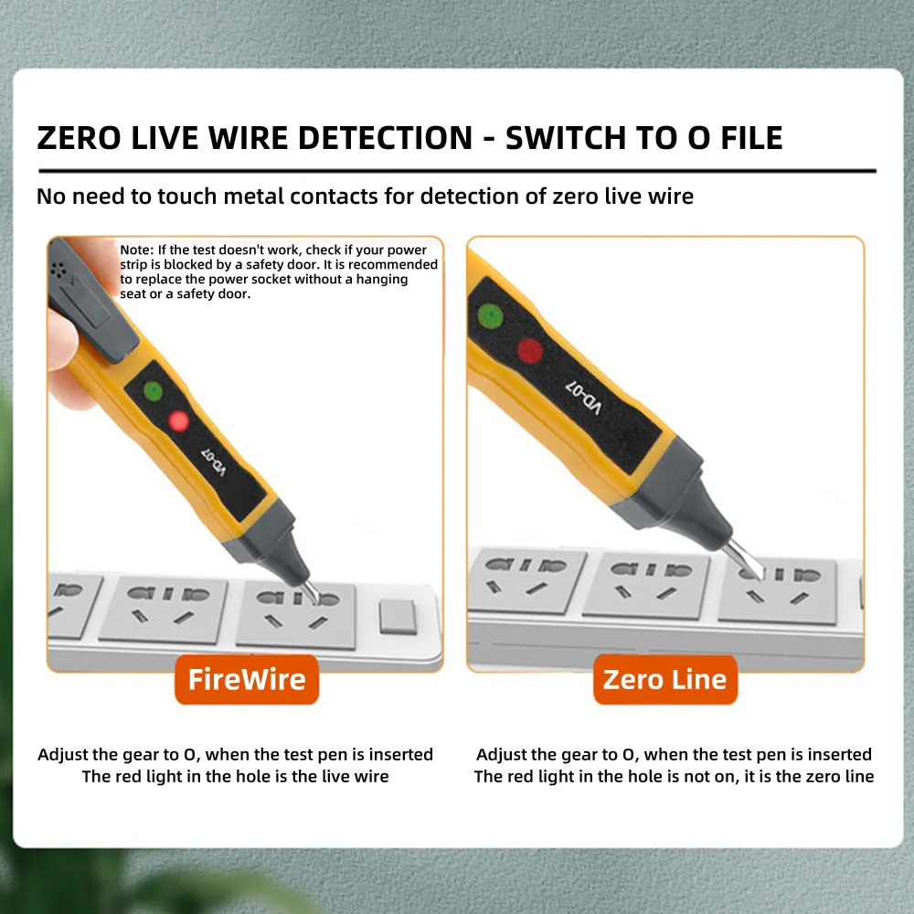 70-250V Electrical Tester Pen Voltage indicator Test Pencil Tester Screwdriver Voltage Detector Test Pen Electrician tool