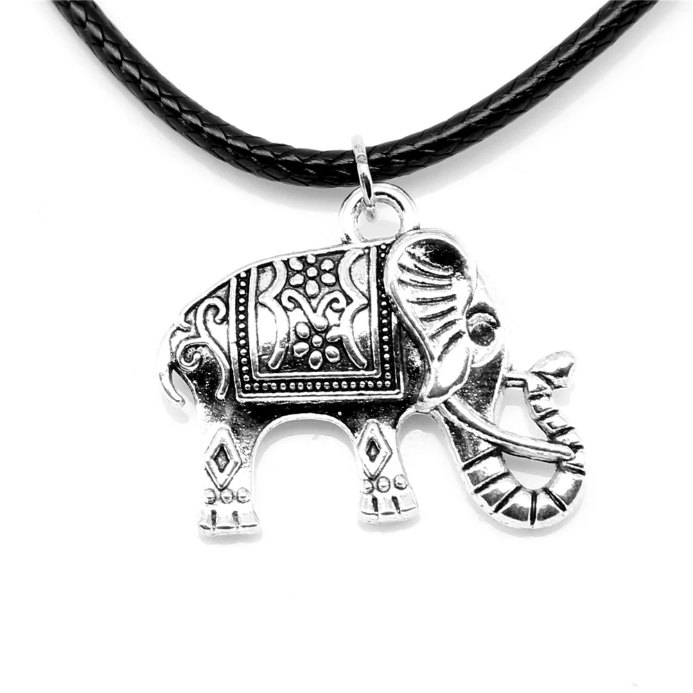 1 Piece 20x24mm Elephant Necklace For Girls Jewelri Make