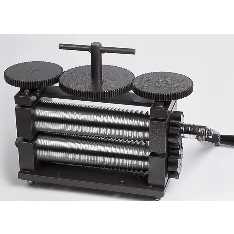 

Jewelry tablet press Precision hand crank pressing machine Gold and silver bar pressing square line pressing plane