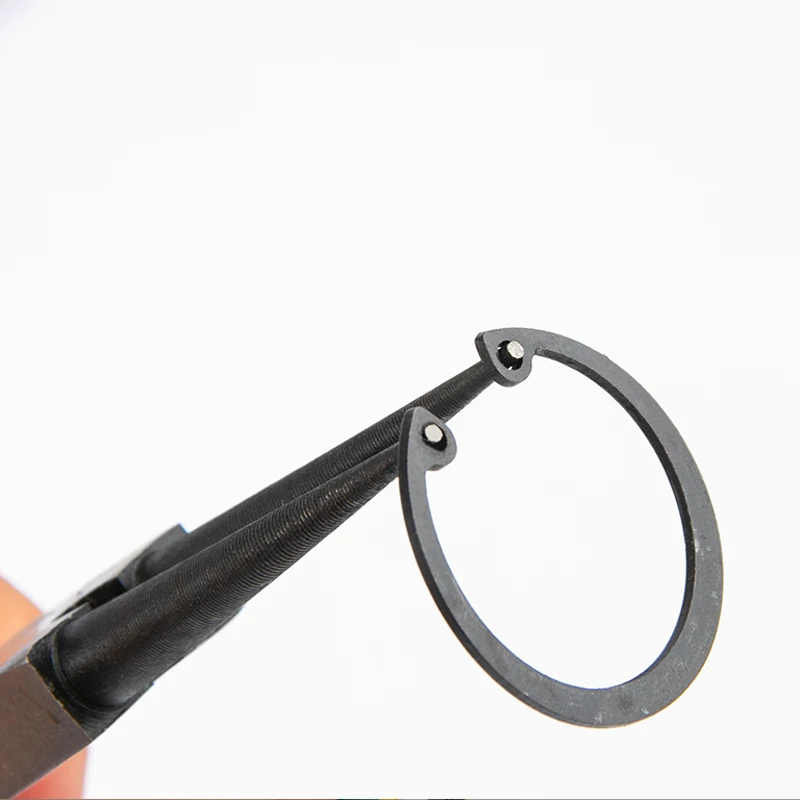 Imagem -03 - Polegada Circlip e Anel de Pressão Alicate Interno Externo em Linha Reta Curvado Reter Anel de Pressão Alicates Peças