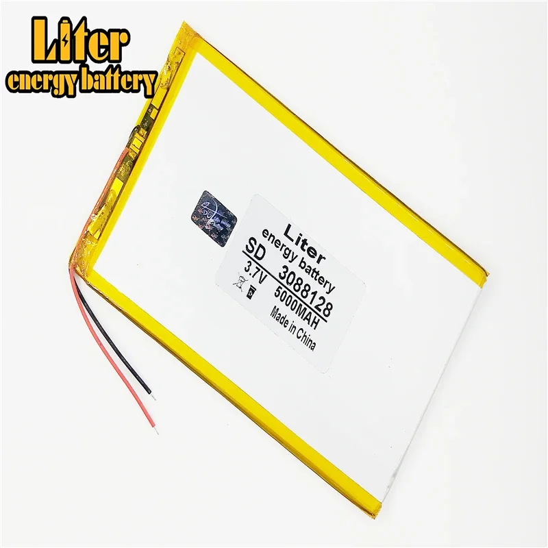 3.7V,5000mAH,[3088128] Polymer battery 9 inches tablet battery domestic the built-in rechareable battery