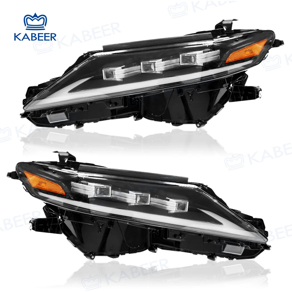 

KABEER 2023 Camry Modified Headlight for Toyota 2018-2020 Camry Car to Upgrade to Triple Lens Version with Module Manufacture