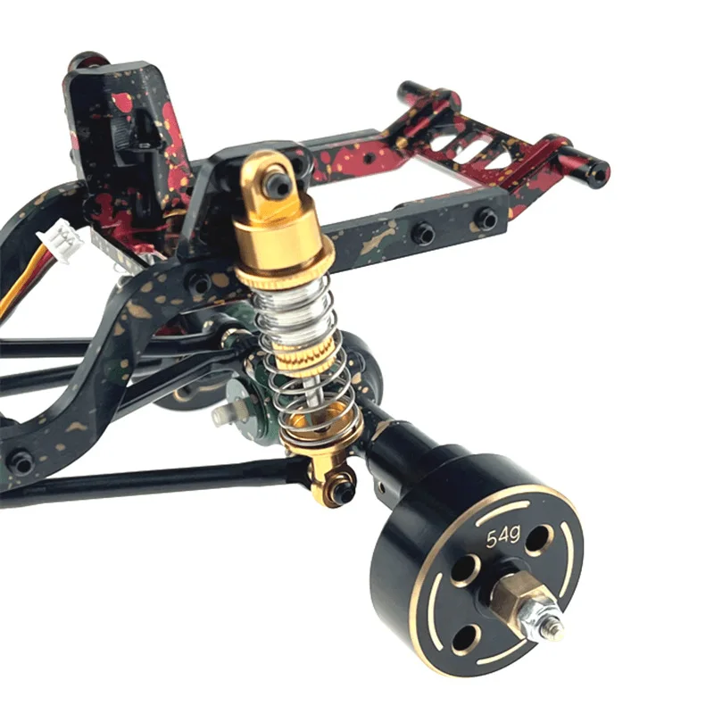 Öldämpfer Stoßdämpfer für Hyper GO MJX 1/18 H18P RC Auto Metall Upgrade OP Zubehörteile