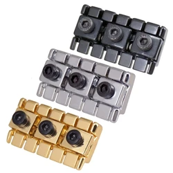 A Headless Guitar Locking Nut Replacement Parts Chrome Golden Black For Choose Length 42mm Musical Instrument Accessories