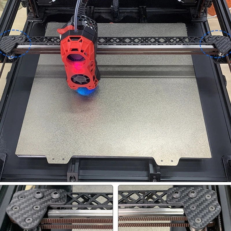 Carbon Fibers Frame Lightweight XY Joint for VORON Optimizes Printing Performances Dropship