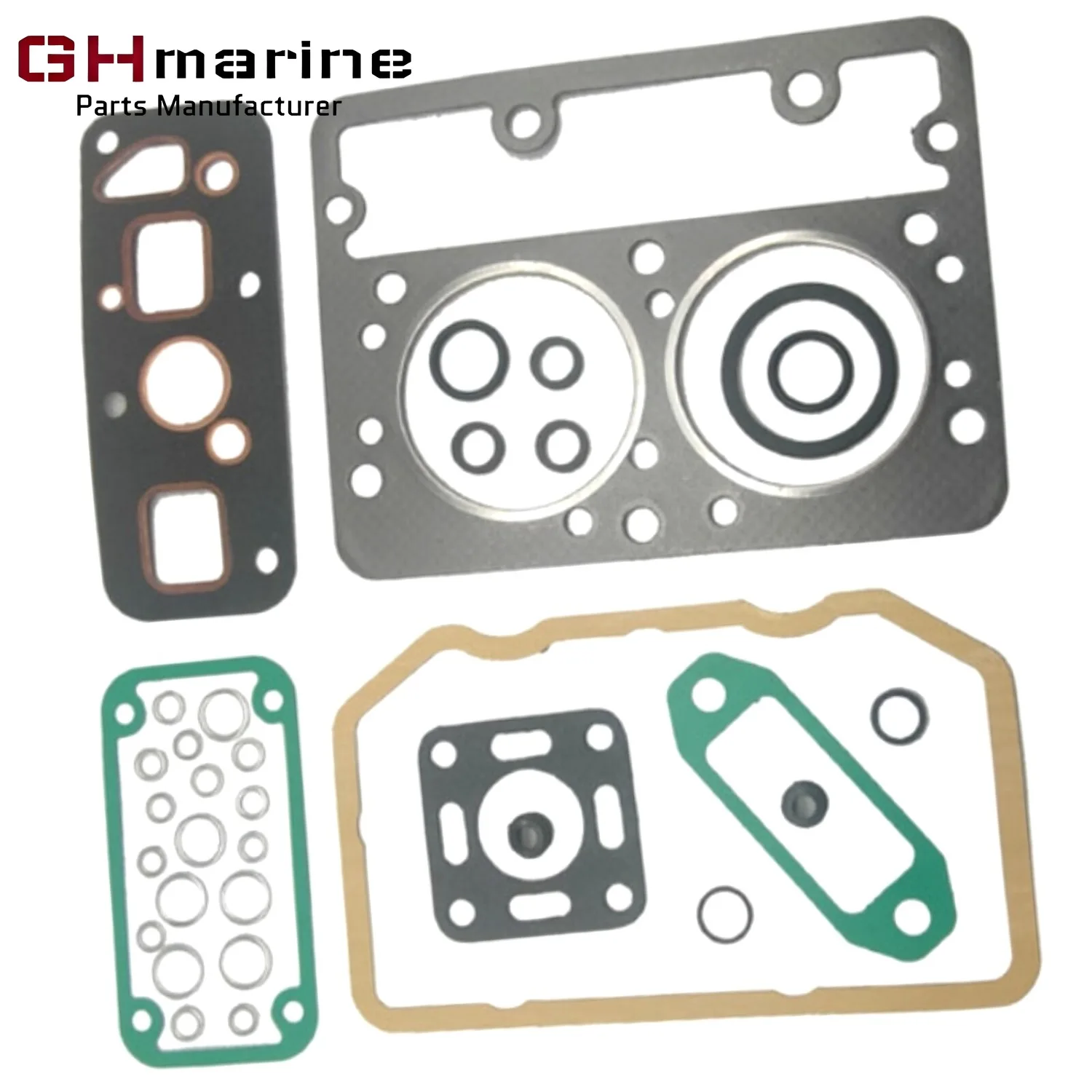 New Head Decarbonizing Gasket Kits For Volvo Penta MD7A  MD7B Outboard Engine 876431 121047 21431 121046 21431 21430