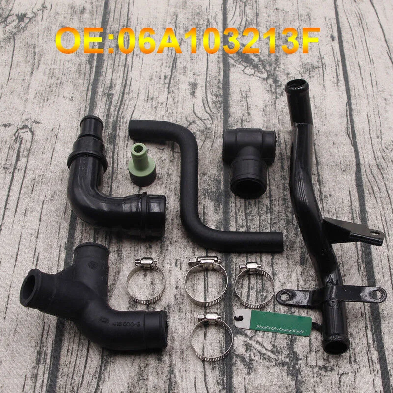 

For VW Passat B5 AUDI A4 A6 1.8T Engine Crankcase Breather Vent Hose Pipe kit