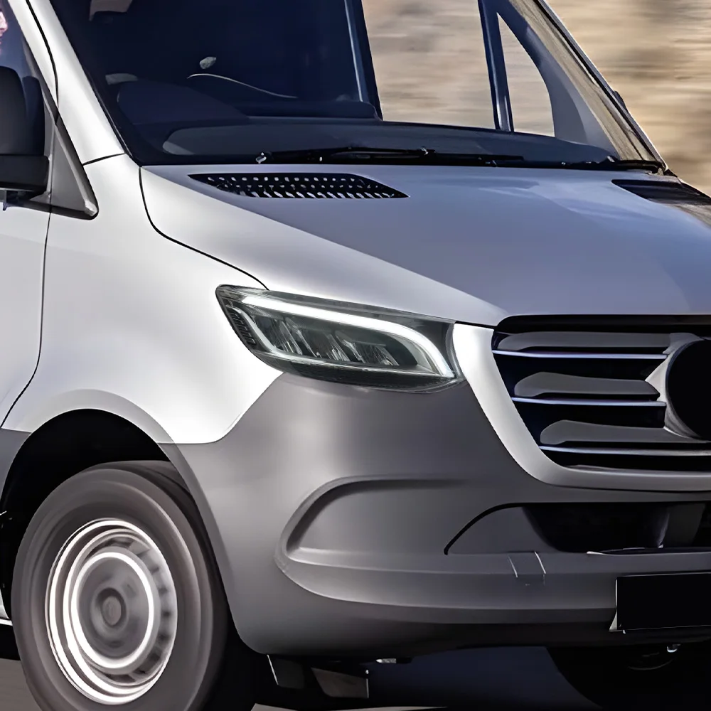 

For Benz Sprinter 2018-2023 W907 Auto Headlight Upgrade Maybach EUversion Style LED Car Projector Lens Accessories Assembly